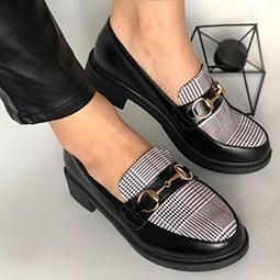 С чем носить лоферы женские