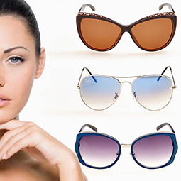 Женские очки: подбираем оправы под форму лица